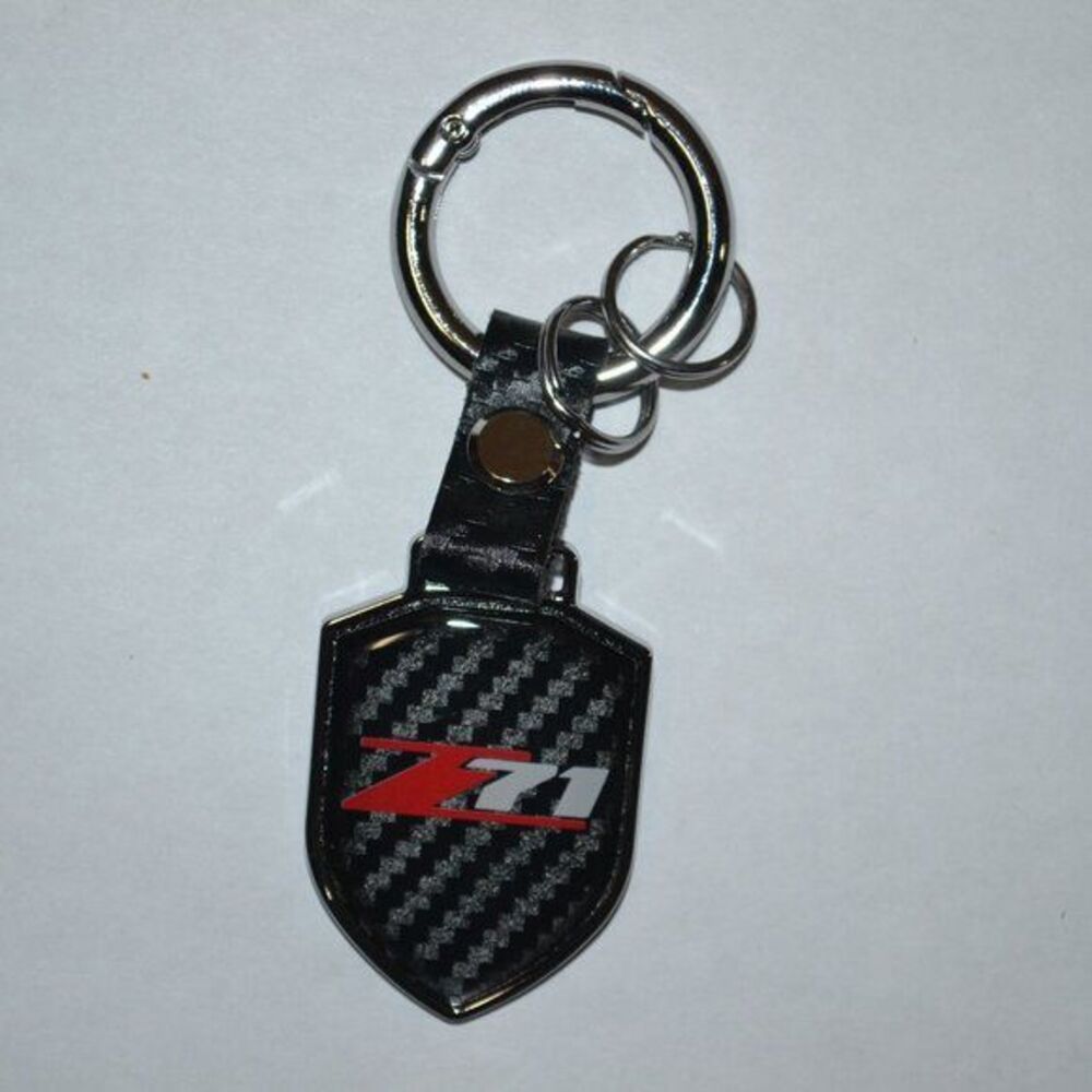 Metal Car Keychain for Chevy Z71, Key Chain Key Ring NWT